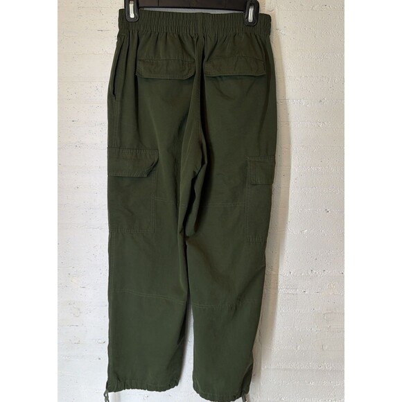 Urban Outfitters Olive Cargo Pants Straight Leg, Small - Picture 5 of 6